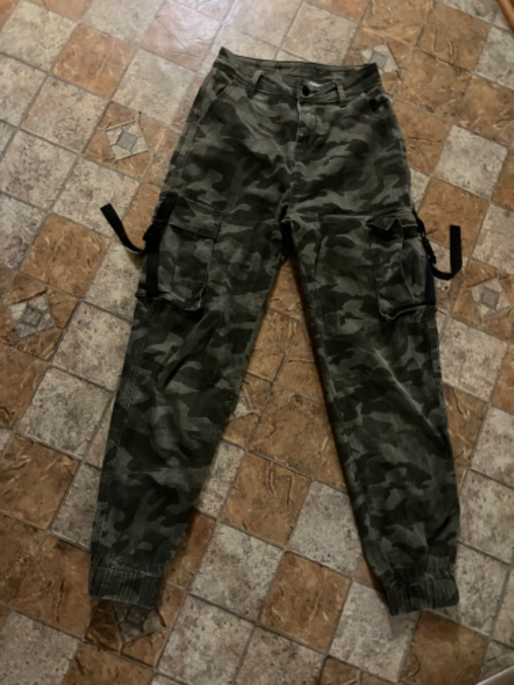 Cargo CAMO kalhoty maskáčové na 10-12let