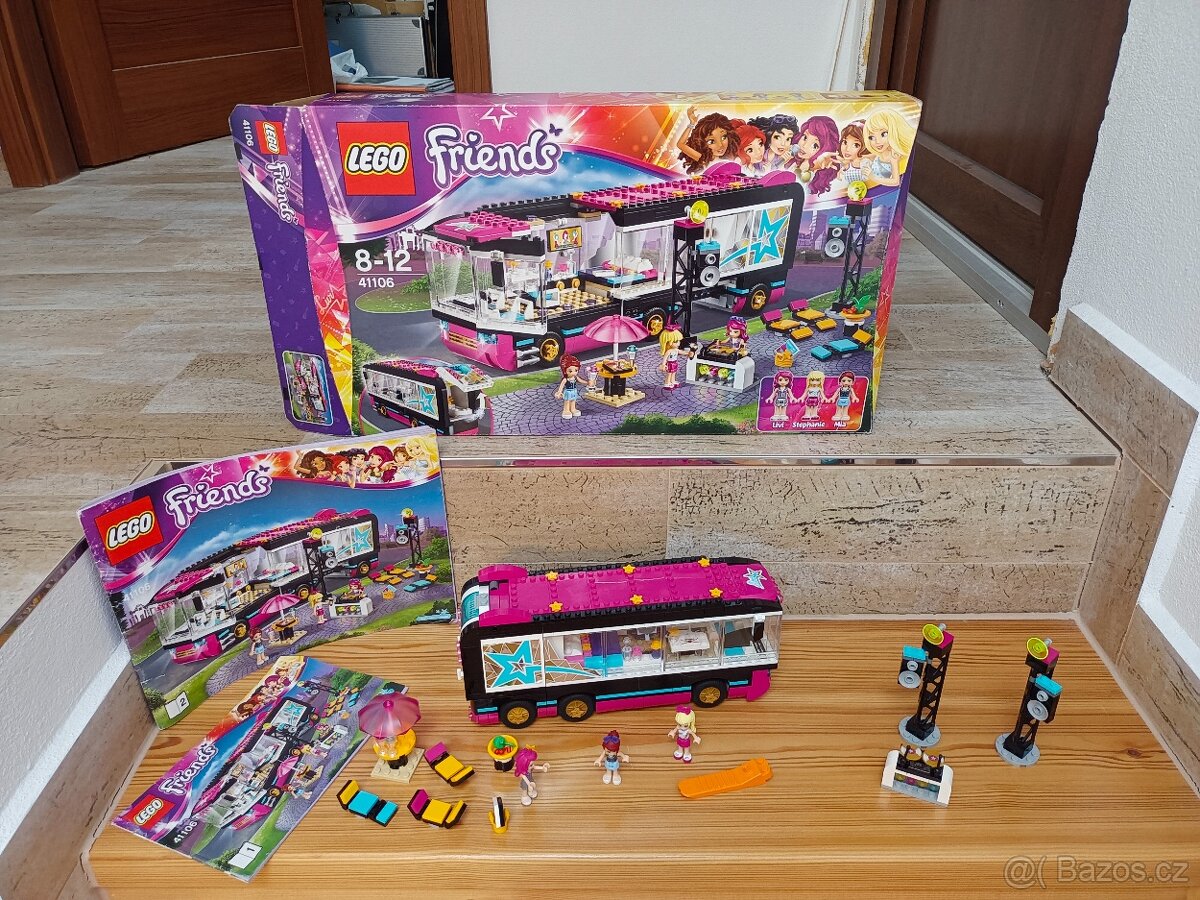 Lego Friends 41106 - Autobus pro turné hvězd