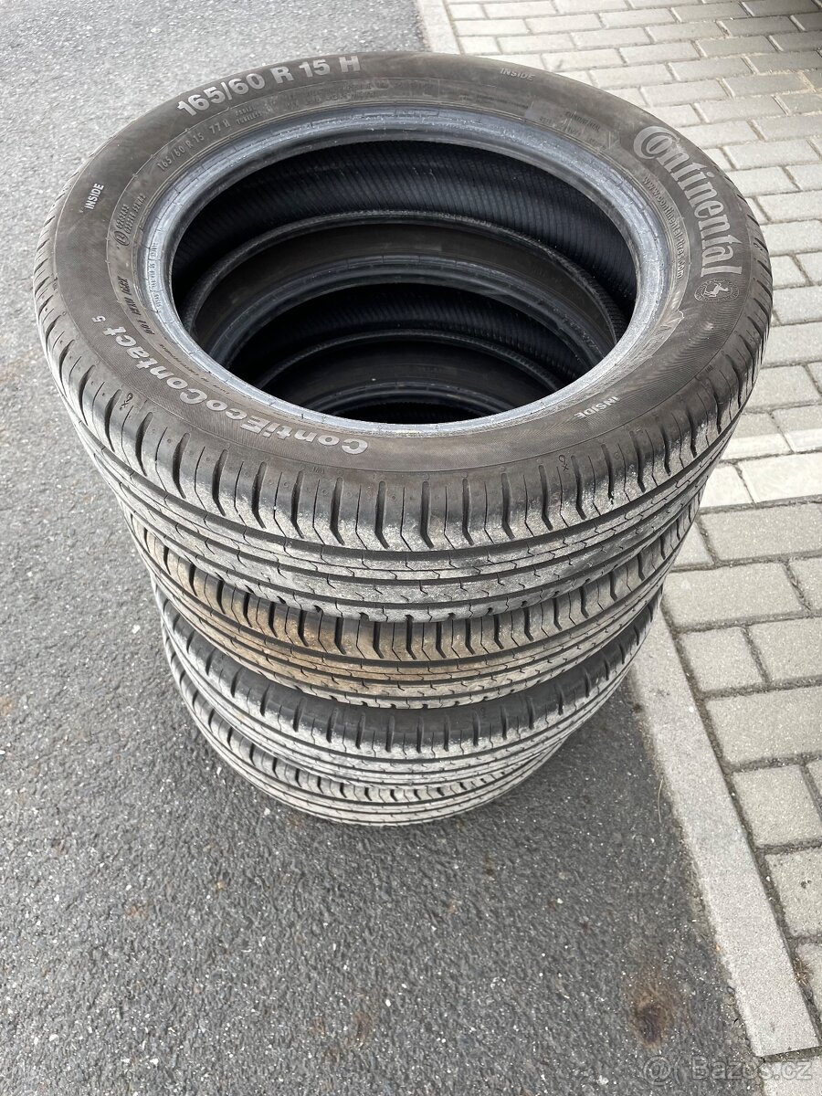 Continental ContiEcoContact 165/60 r15 letni pneu