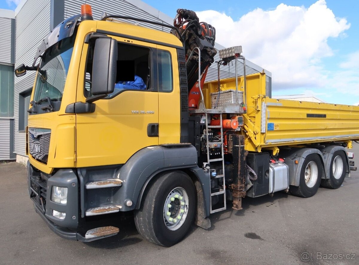 MAN TGS 26.480 BL - 6x4 – Sklápěč S3 + Bordmatik EURO 6