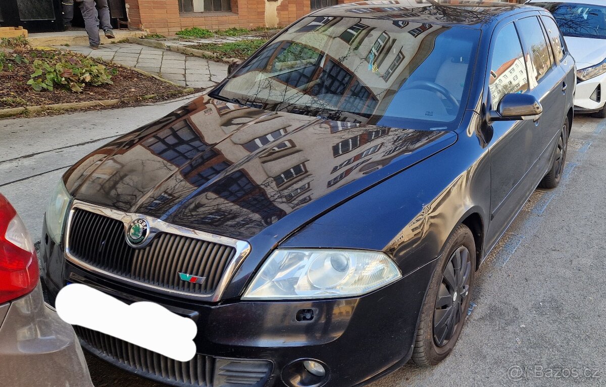 Prodám Octavii 2.0 tsi RS Combi, ročník 2007, STK 7/2025,