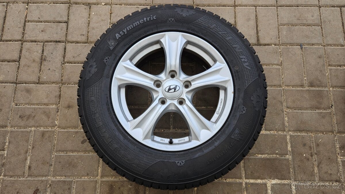 Zánovní Zimní Sada Alu 5x114.3 215/70 R16 Hyundai