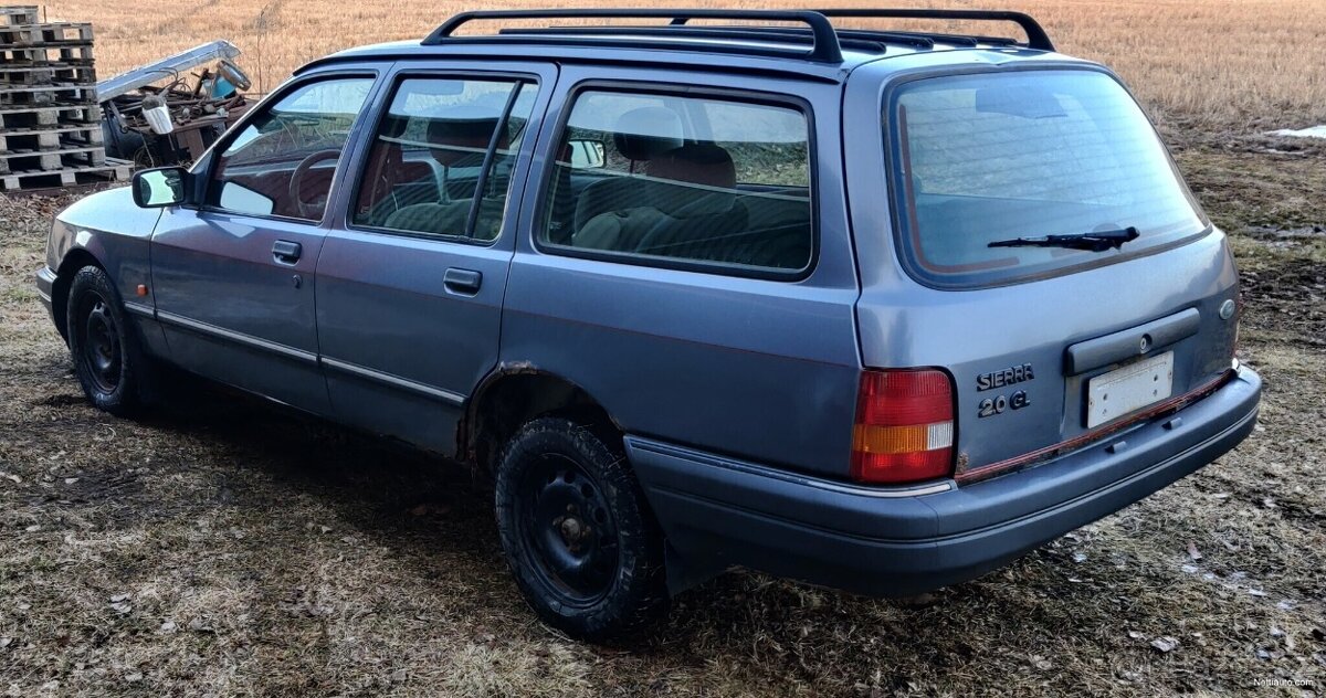 FORD SIERRA doklady / papíry / TP - ekodaň zaplacena