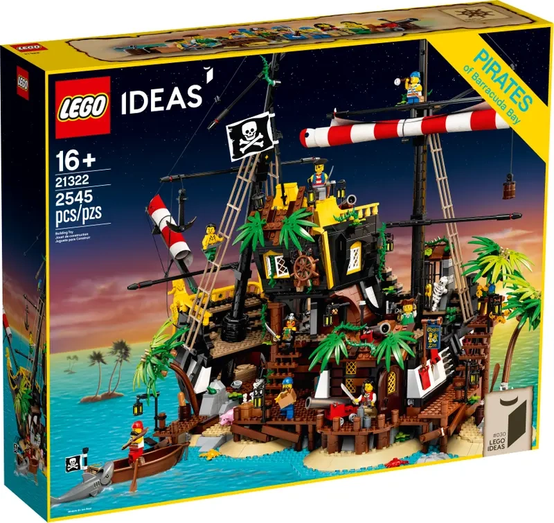 LEGO Ideas 21322 Pirates of Barracuda Bay /NOVÉ/