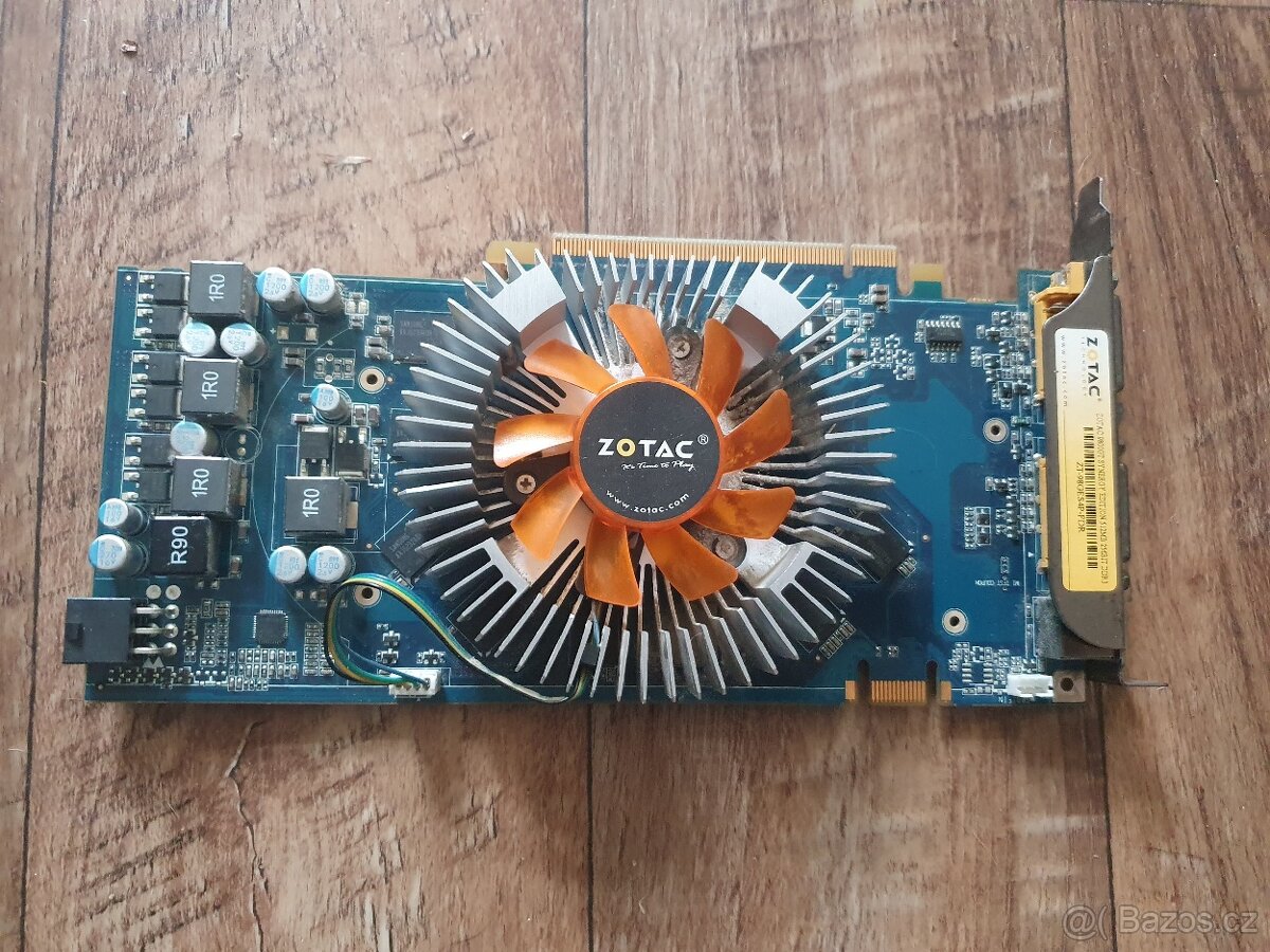 Grafická karta GPU GEFORCE ZOTAC 9800gt 512mb 256BIT