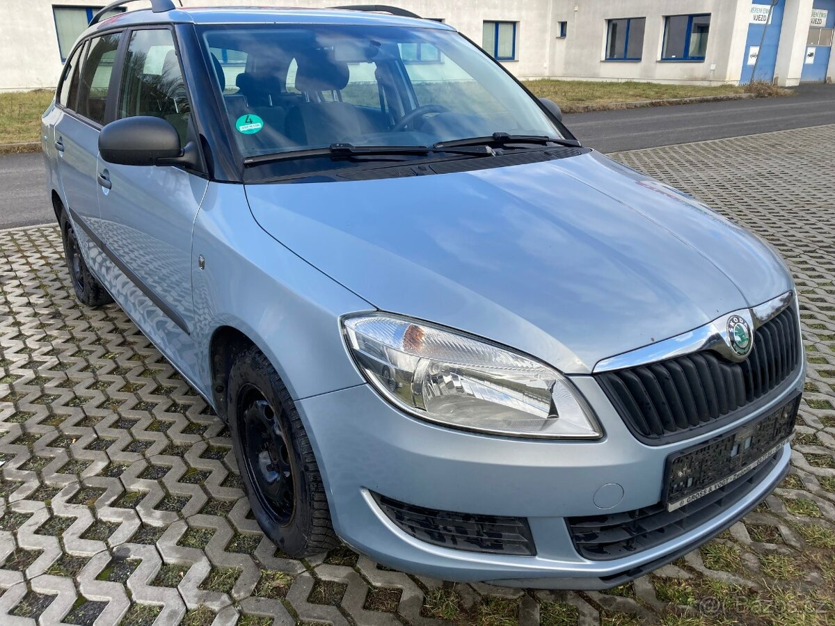 Škoda Fabia 2 Combi 1.2htp 51kw,1. Majitel, Nová TK