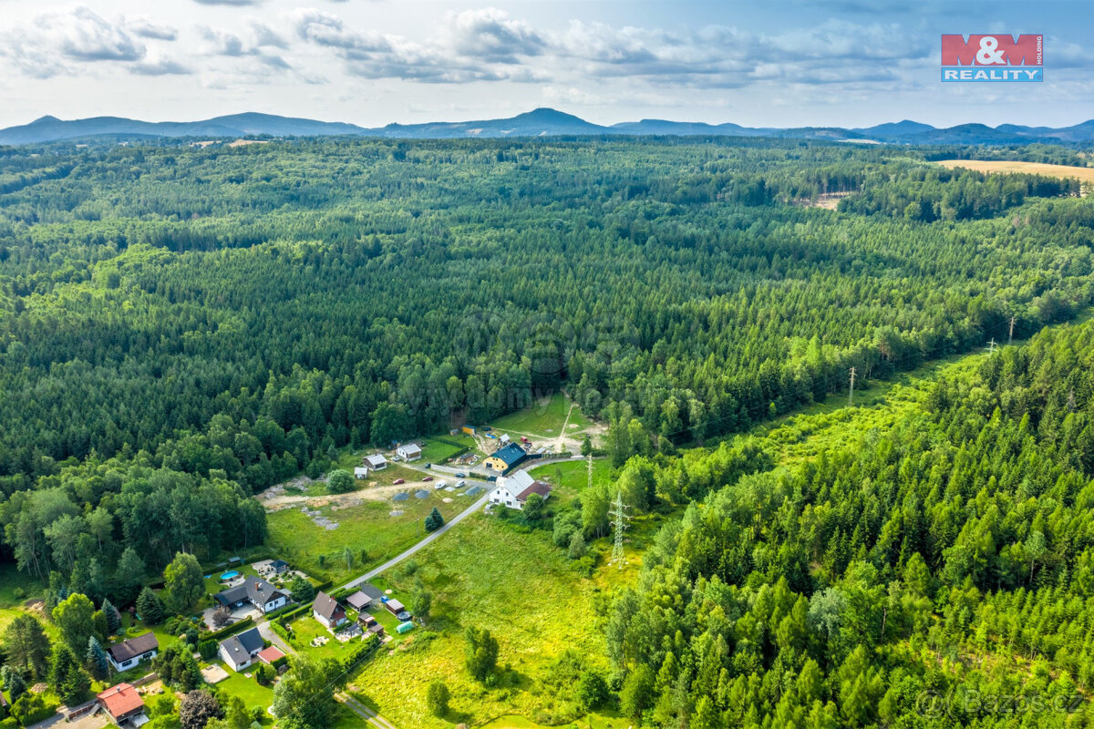 Prodej pozemku k bydlení, 1 292 m², Rumburk