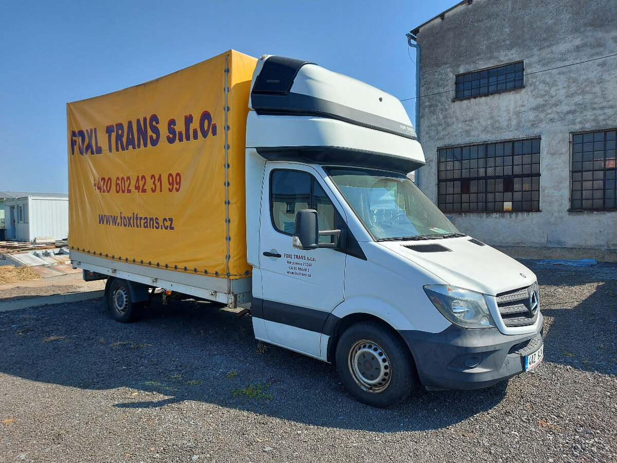 Mercedes-Benz Sprinter CDI L/8 palet/ČR/ 1.MAJITEL/NEZÁV.TOP