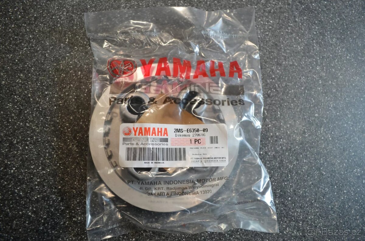 Přítlačný talíř spojky Yamaha