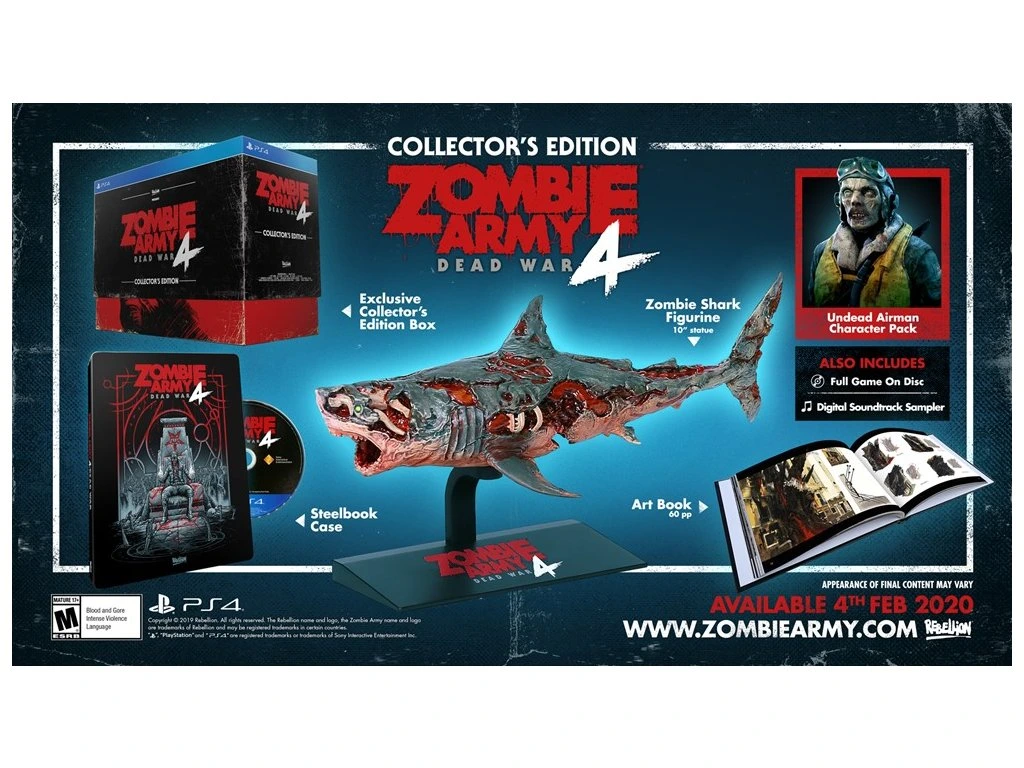 Zombie army 4 collector's edition PS4