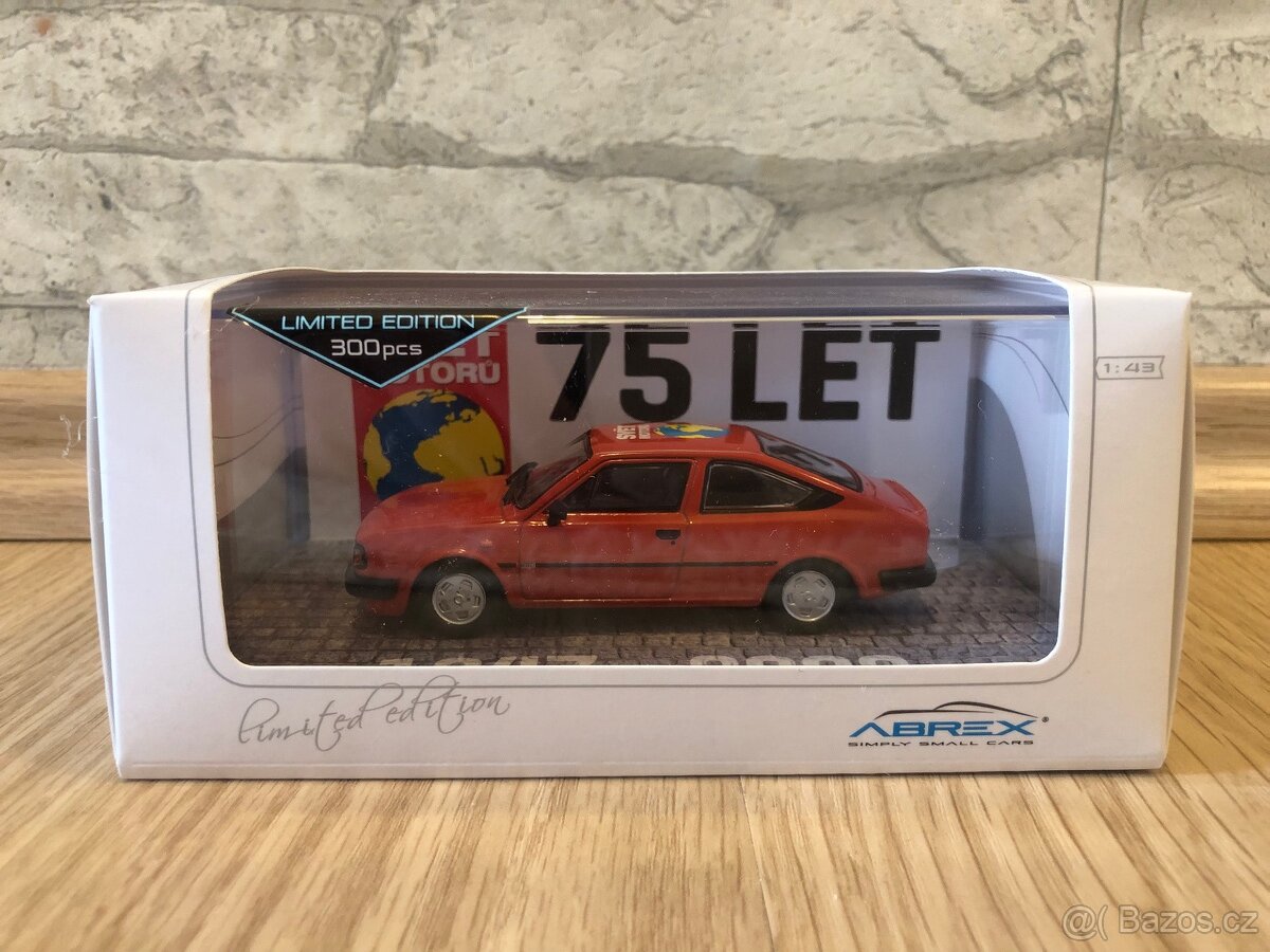 Abrex 1:43 Škoda Rapid 136 SM limit 300ks