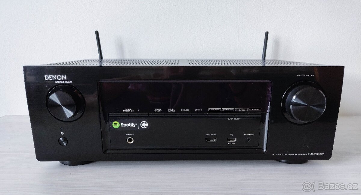 Denon AVR-X1100 / AirPlay Bluetooth Spotify Wi-Fi