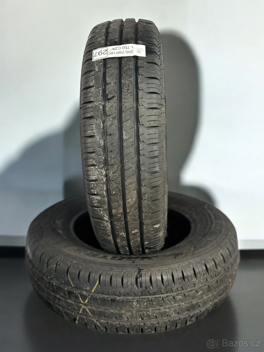 Zánovní letní pneumatiky Hankook 205/75r16C