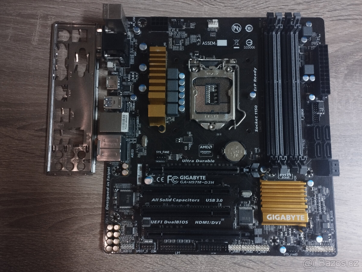 GIGABYTE H97M-D3H