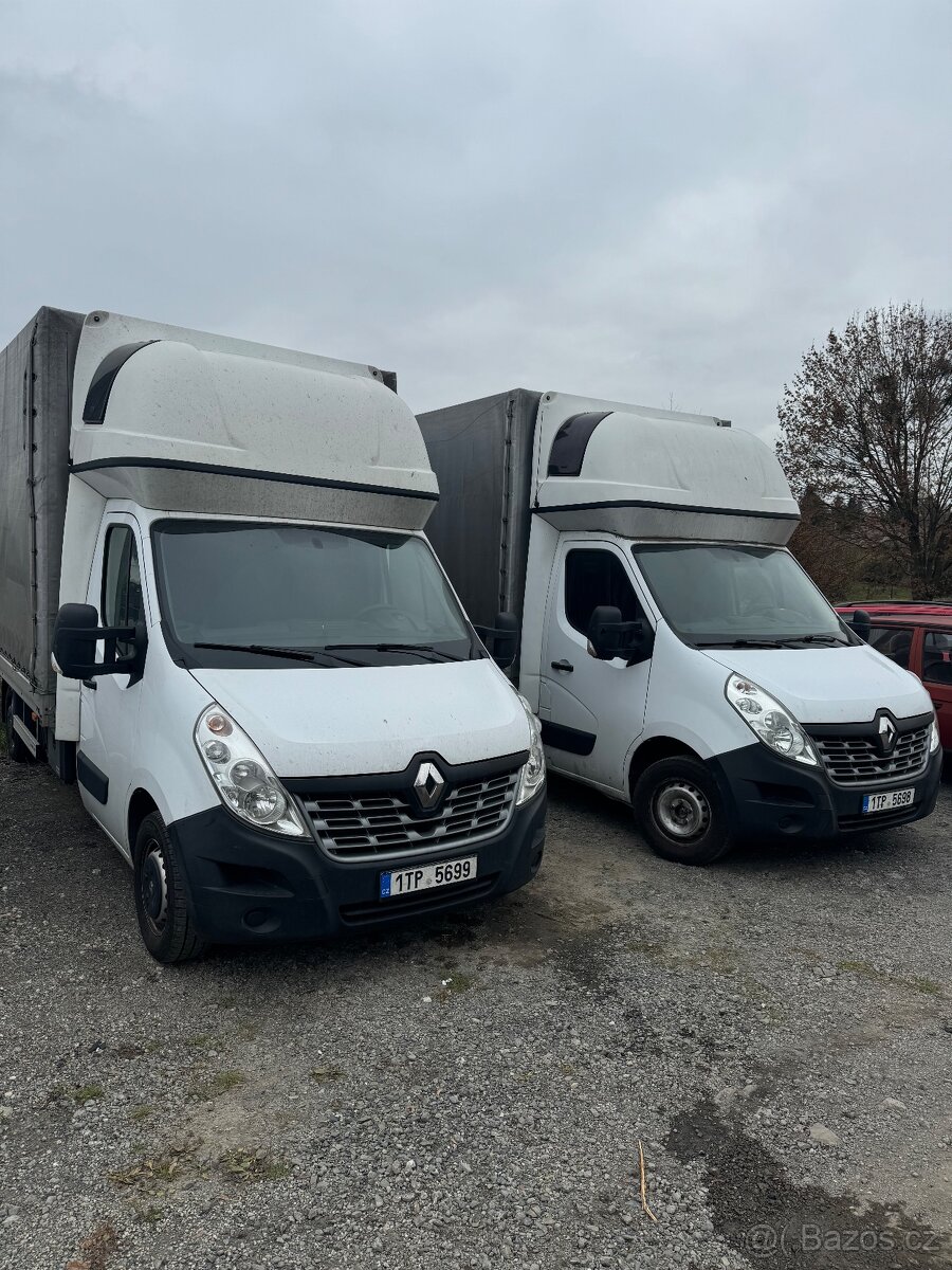 Renault Master 2.3 valník plachta 10pal