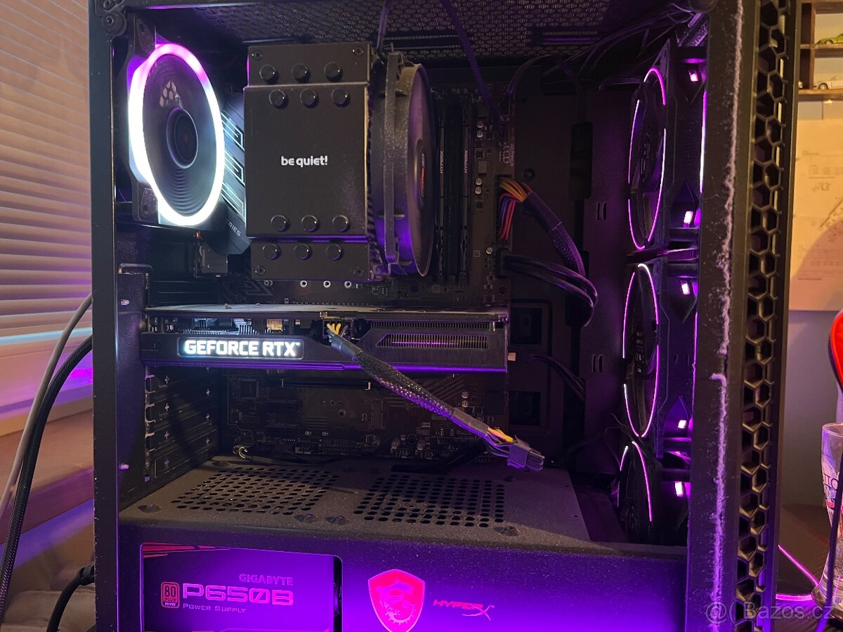 Prodám herní PC, RTX 3060, i7 9700k, 16GB RAM