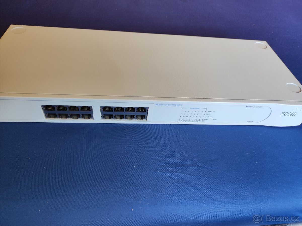 Switch 3Com 3C16470 BaseLine 16xLAN 10/100