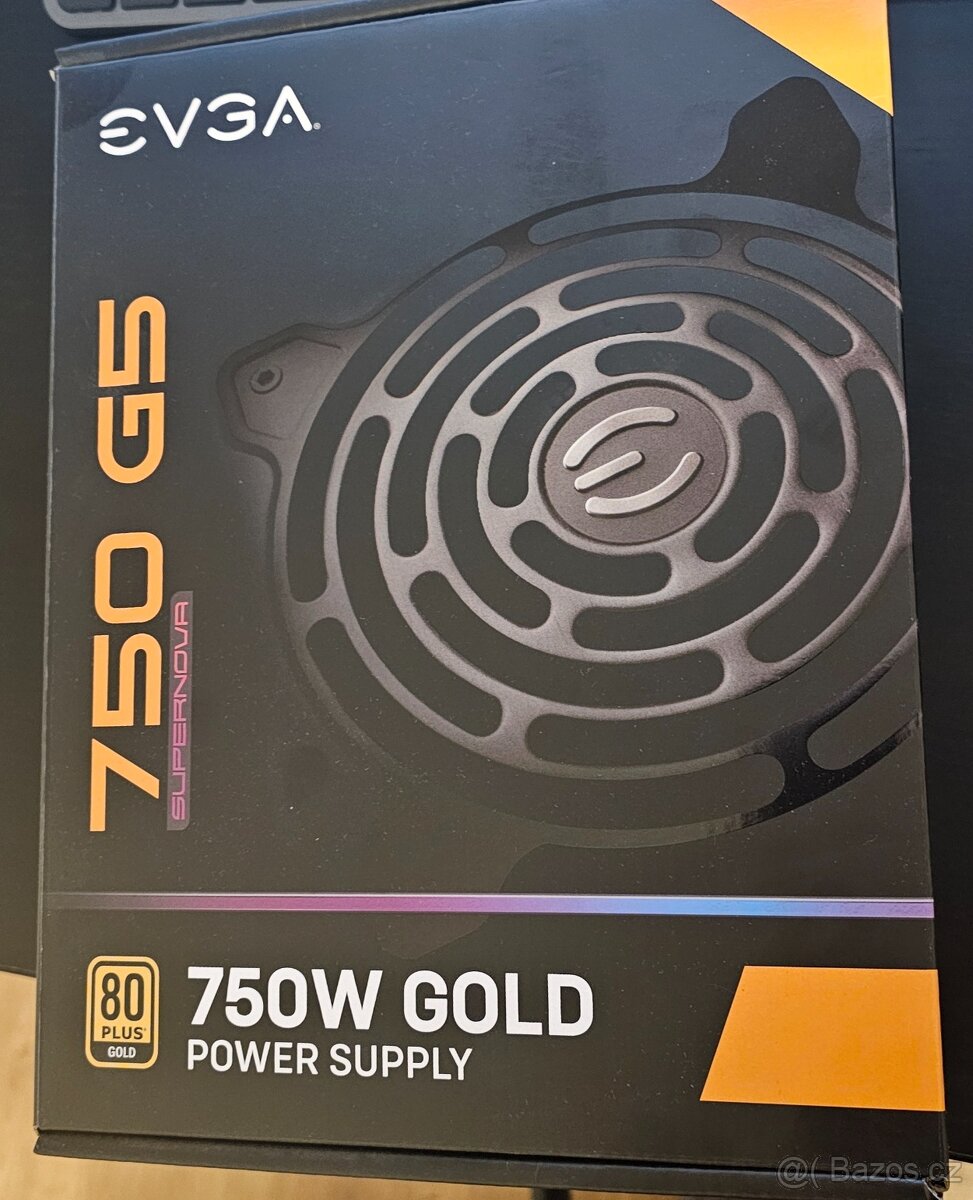 zdroj EVGA 750W G5 plně modulární