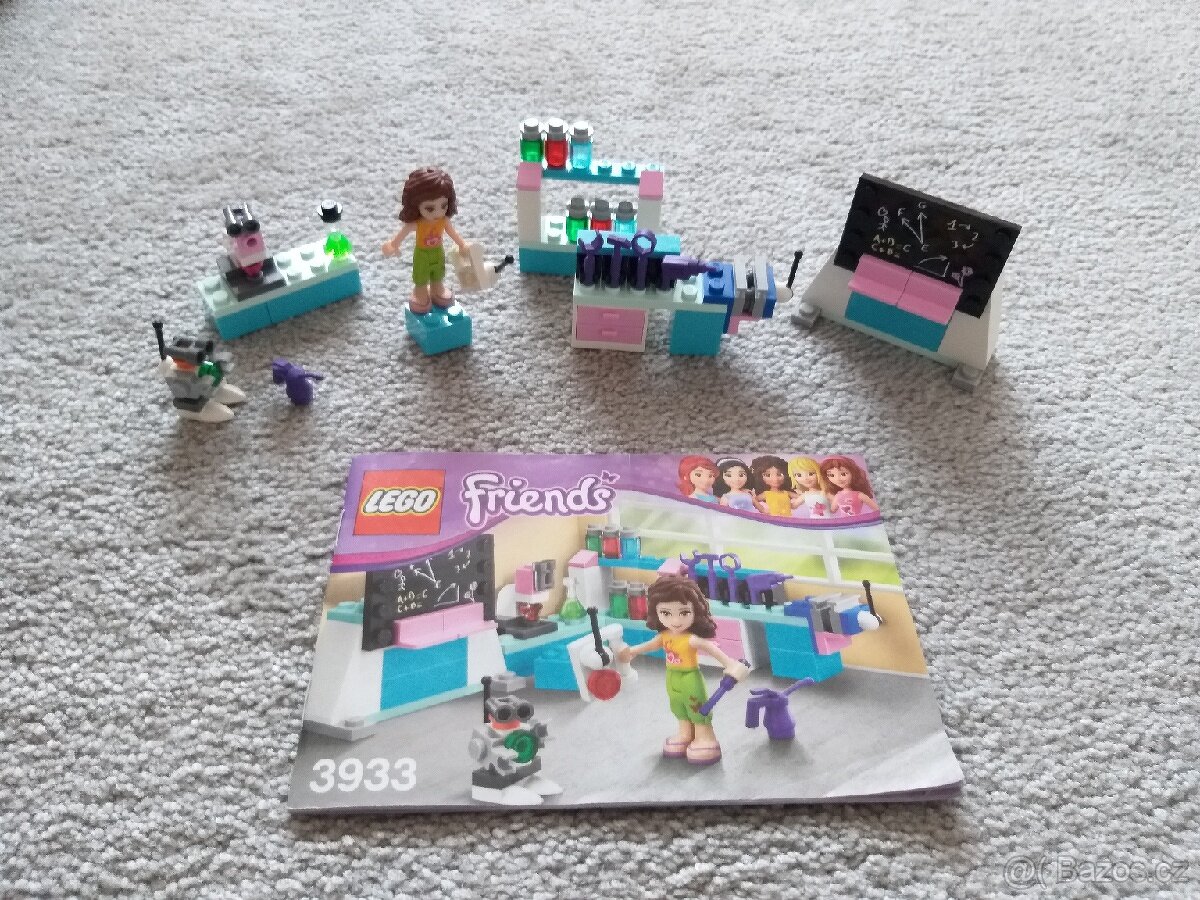 Lego Friends chemická laboratoř