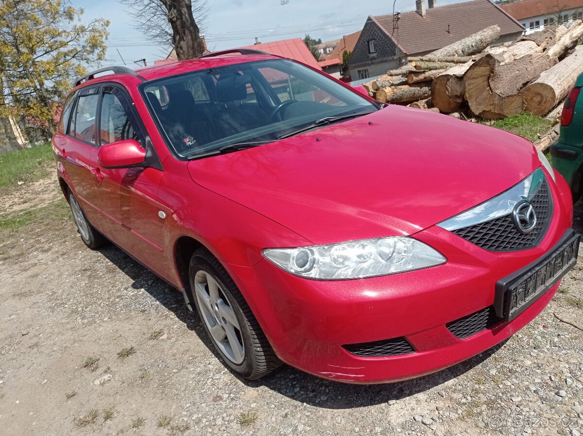 Mazda 6 r.v. 2006, 2,0 DI 89kW - náhradní díly