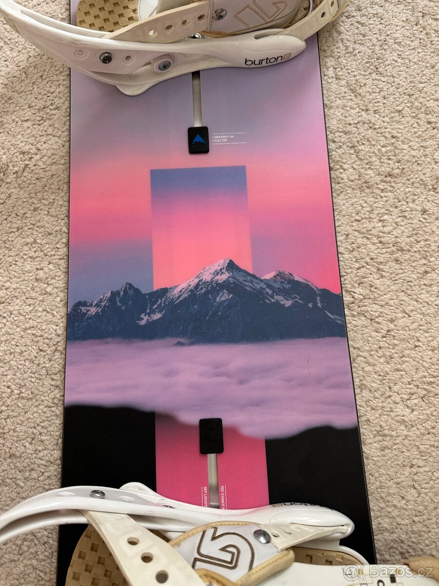 NOVÝ dámský snowboard Burton 144cm