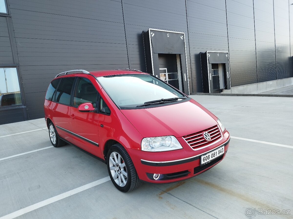 VW SHARAN 1.9TDI,96KW,7-MÍST,2004