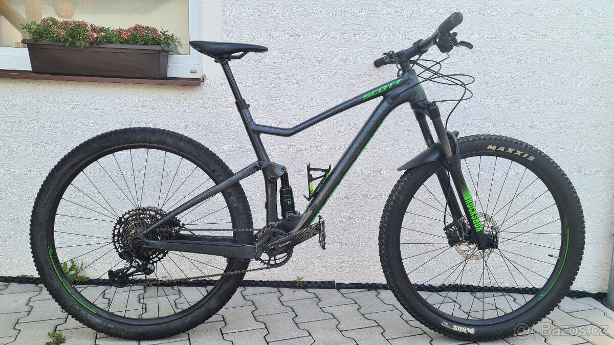 Celoodpružené SCOTT SPARK 970,Vzduch. vidlice,SRAM NX, Rám L