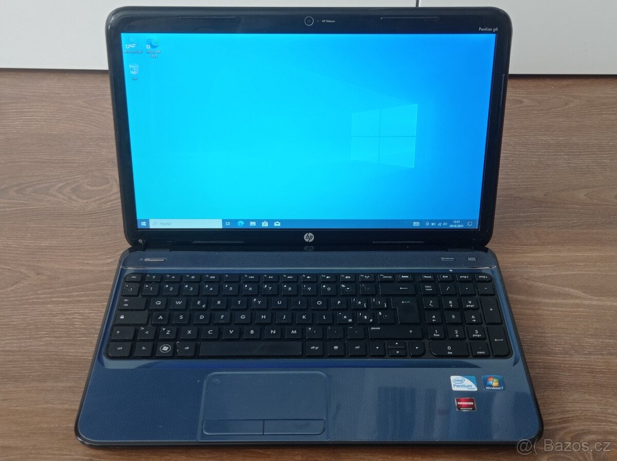 Notebook HP Pavilion g6, 8GB RAM,  SSD 256GB