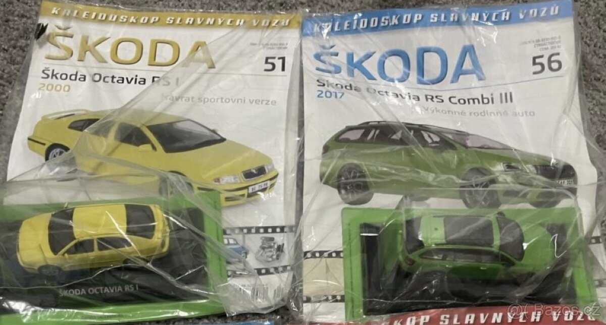 MODELY KALEIDOSKOP ŠKODA 1:43