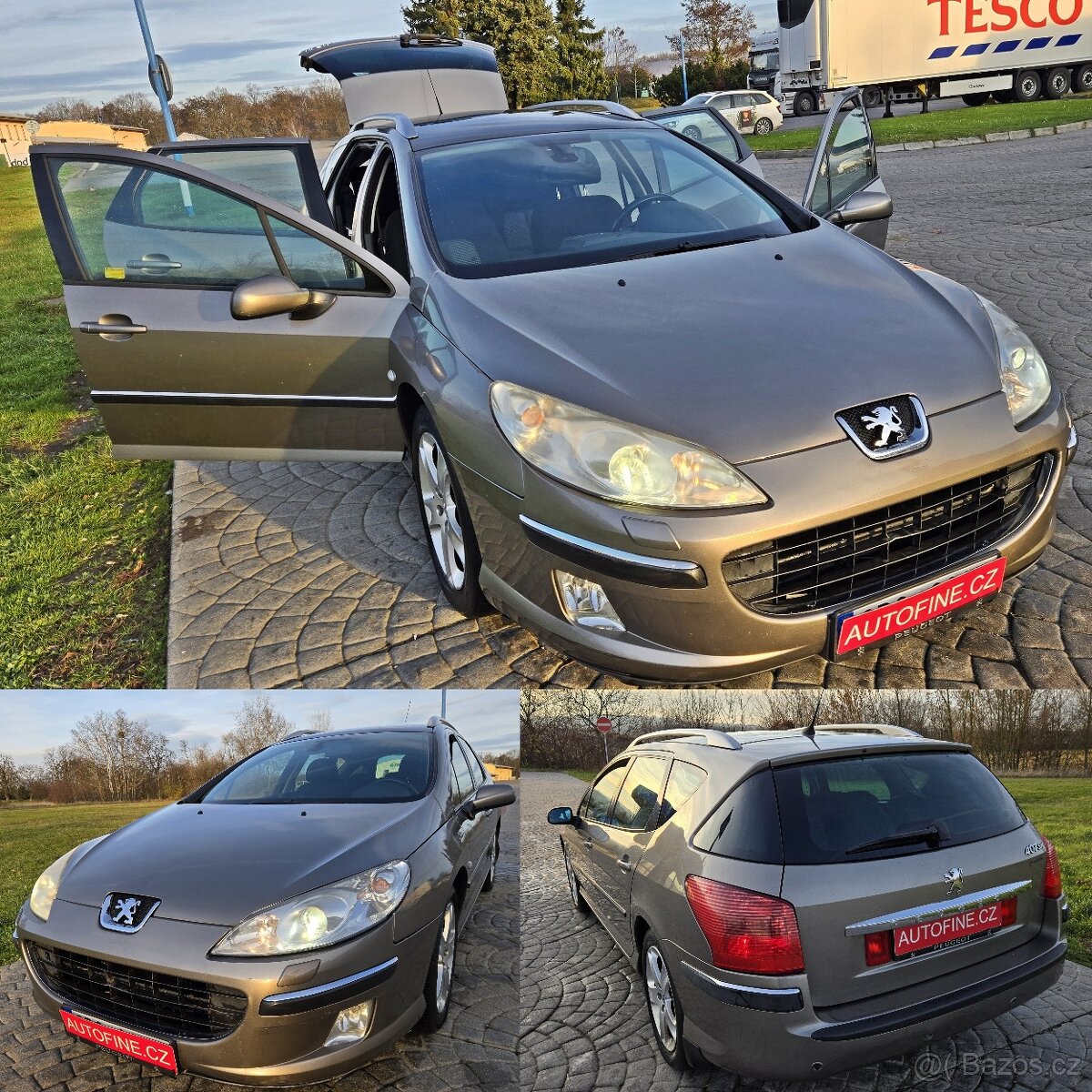 PEUGEOT 407 SW 2,0HDi 174.TIS KM, EXECUTIVE , NOVÉ V ČR TOP