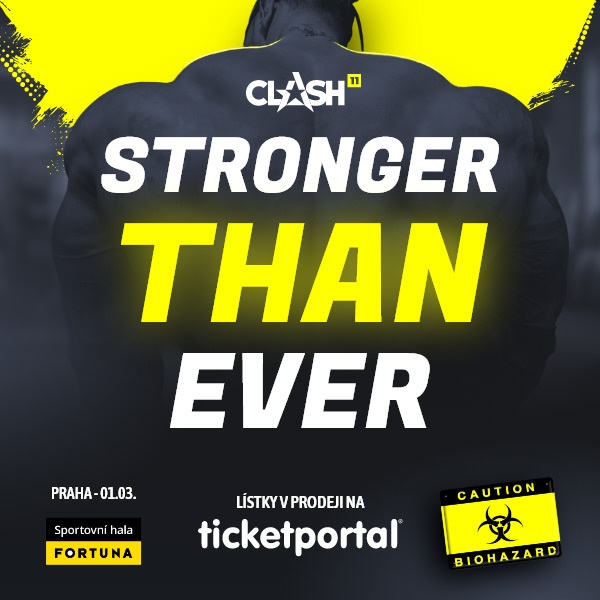 CLASH 11 – Stronger than ever 2vstupenky