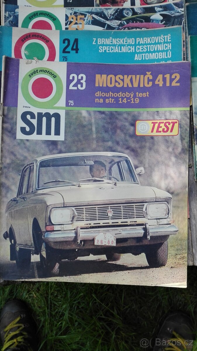 Svět motorů. Neůplné ročníky 1974 až 1979