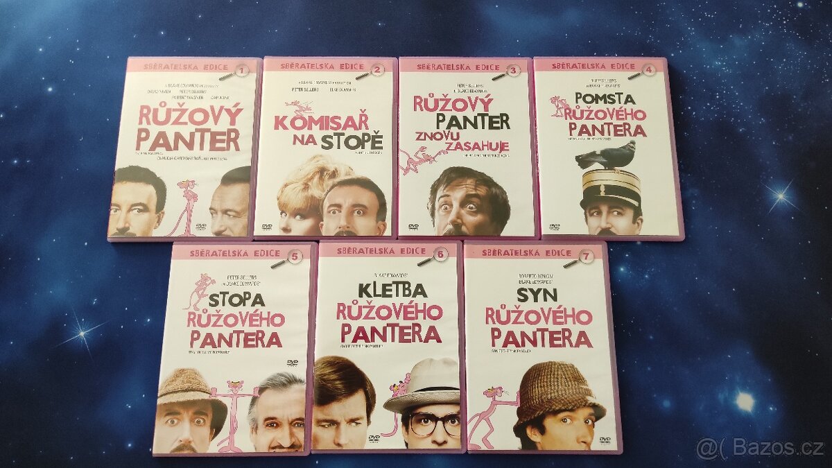 DVD Růžový panter - kompletní sběratelská edice