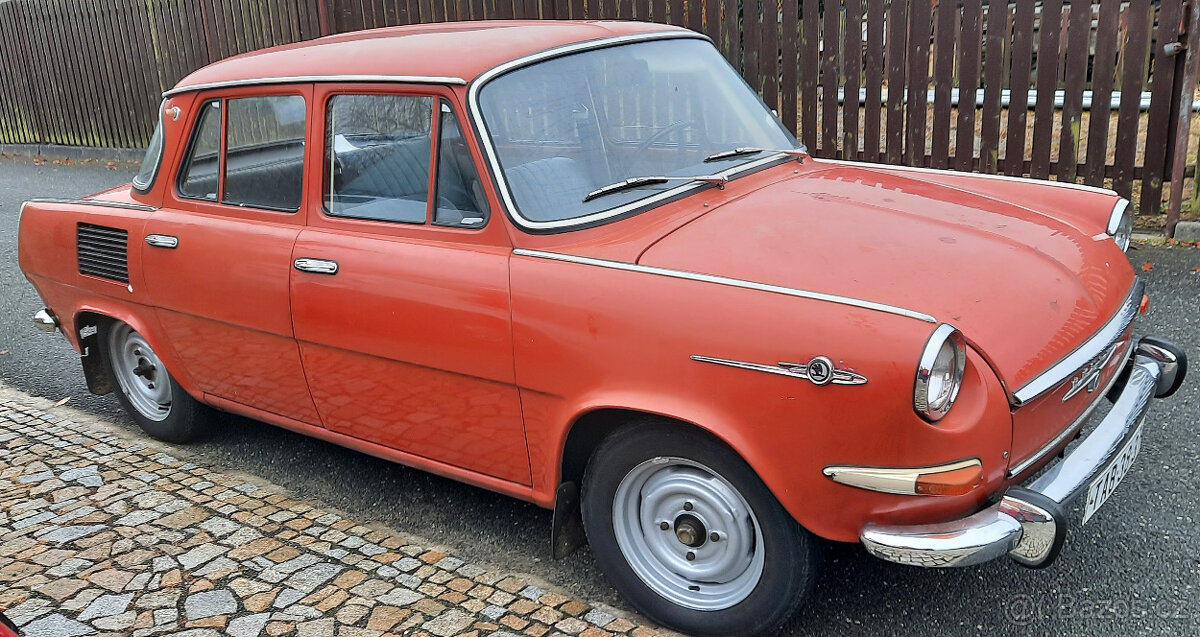 Škoda 1000MB De Luxe 1965