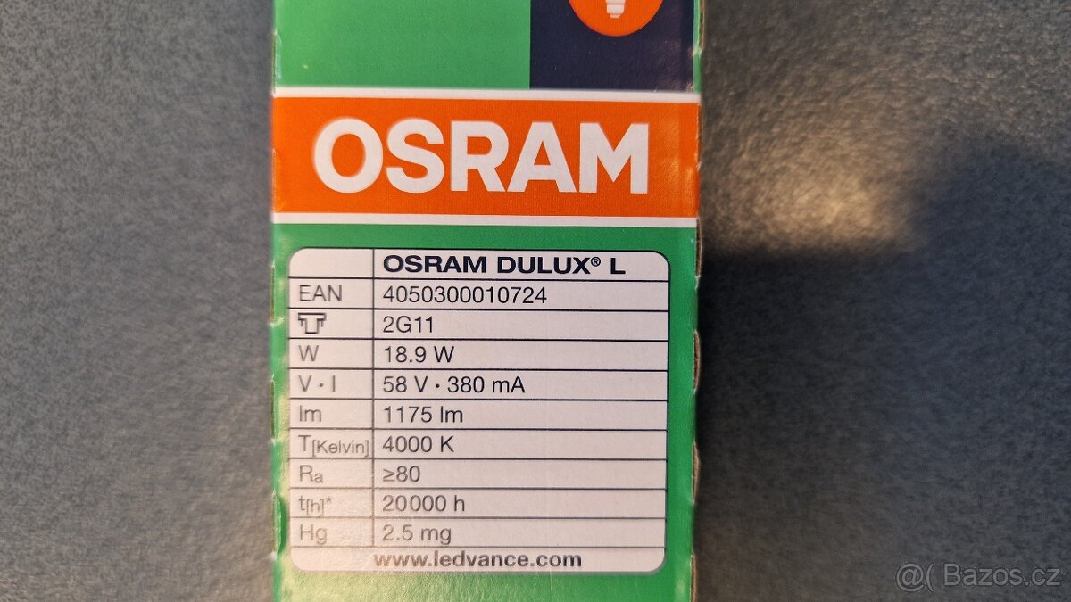 Zářivky Osram Dulux