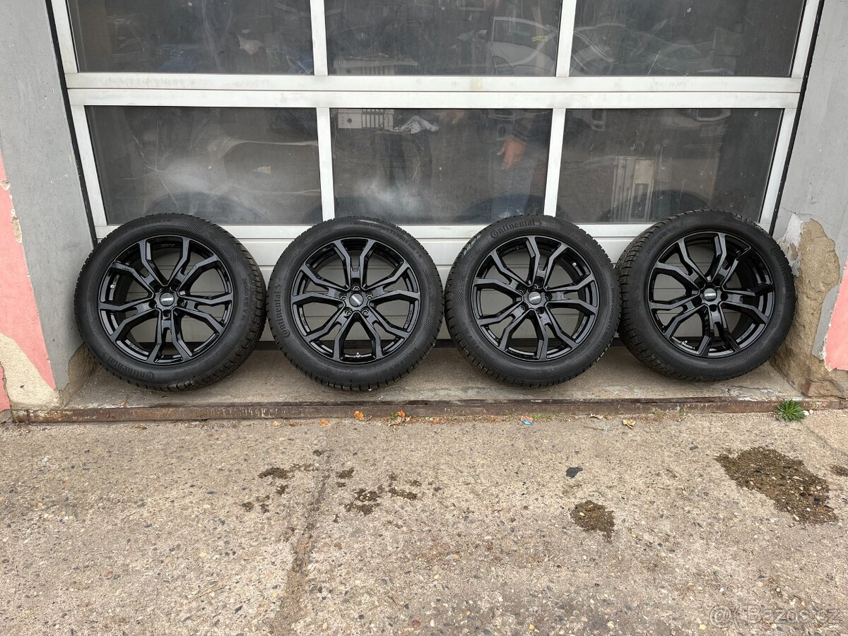 Sada ALU kol BMW DEZENT TV BLACK 245/50 R19 5x112 zimní