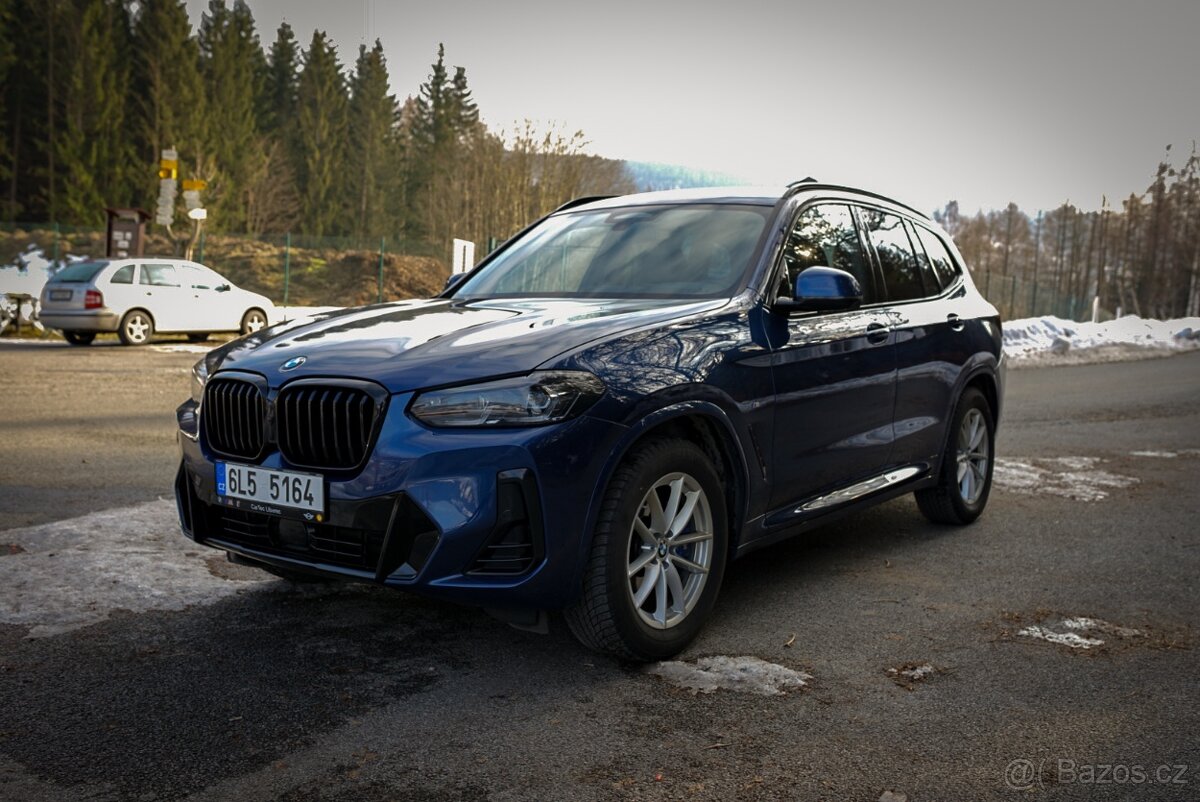 BMW X3 2.0d Mild Hybrid, XDrive, 76xxx, DPH, tažné