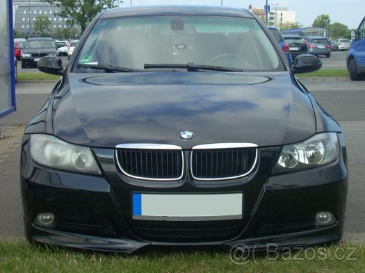 podSpoiler naraznik bmw e90 listy predface Lci