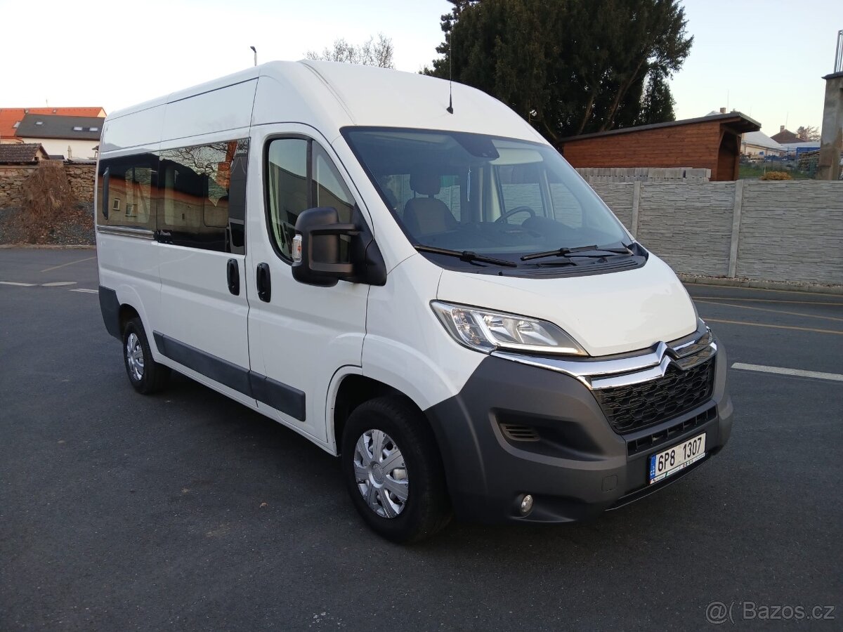 Citroen Jumper Hdi Lux bus L3H2 8 míst, tažné zař., původ Čr