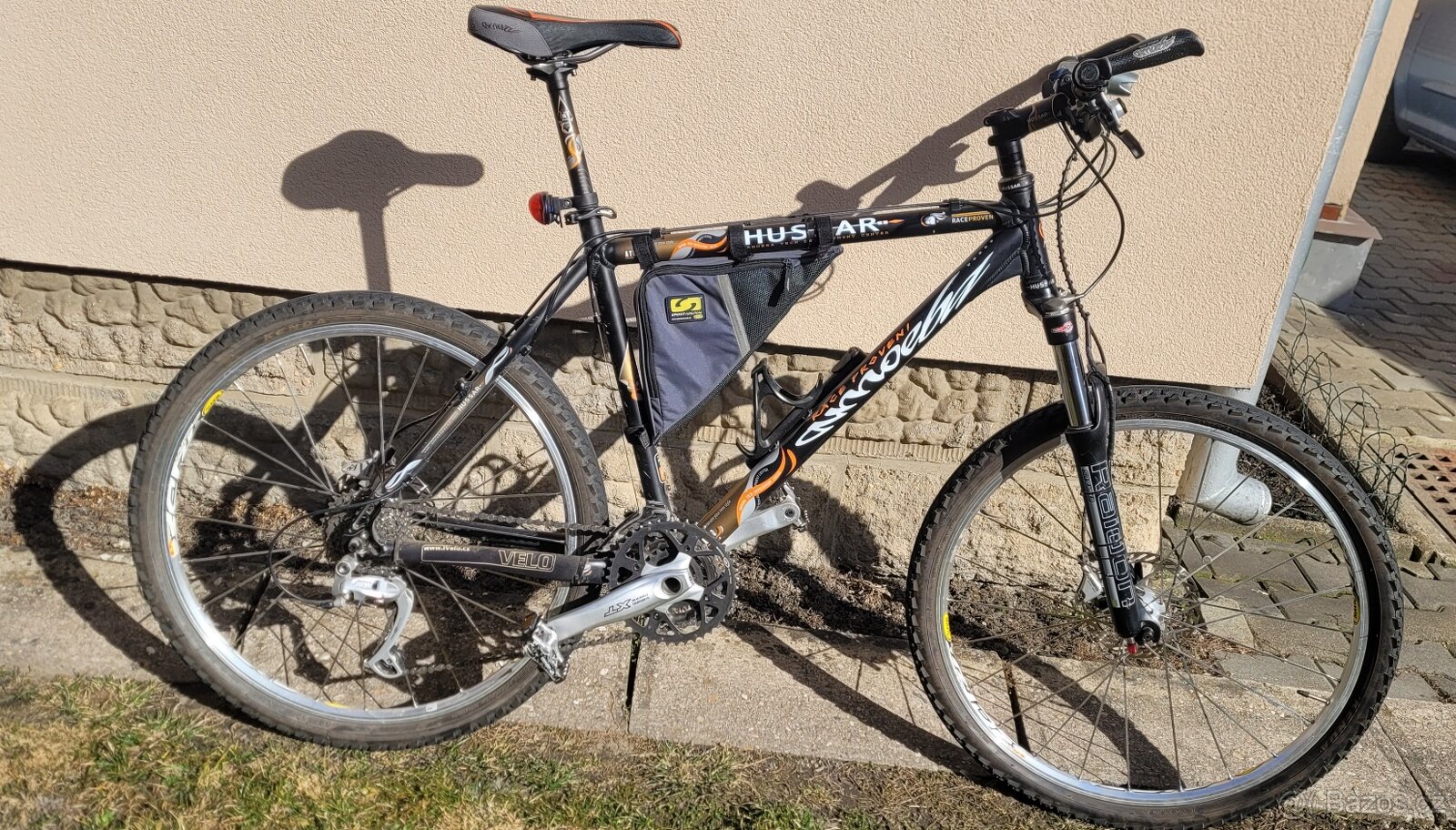 Horské kolo Hussar, kola 26", osazeno Shimano XT