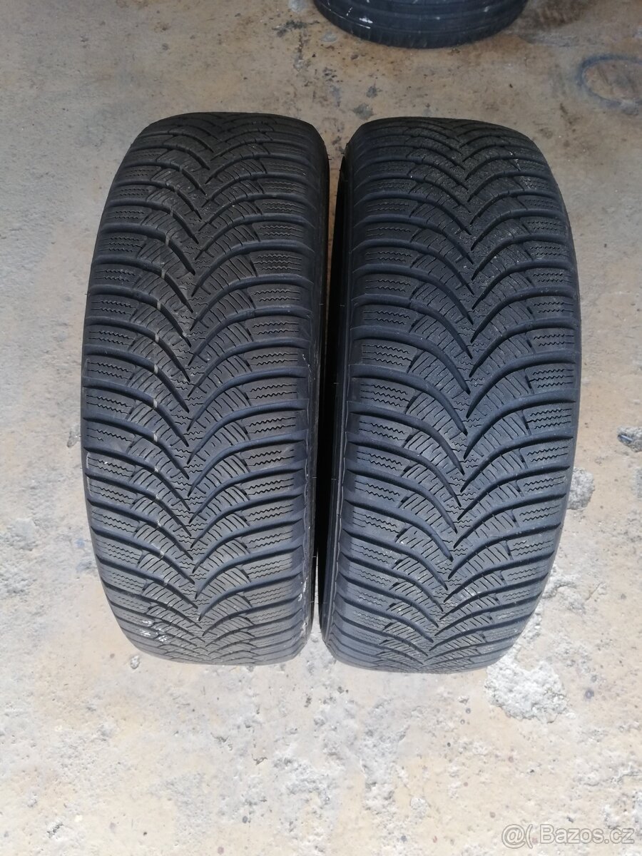 2x zimní pneu 195/65/15 HANKOOK