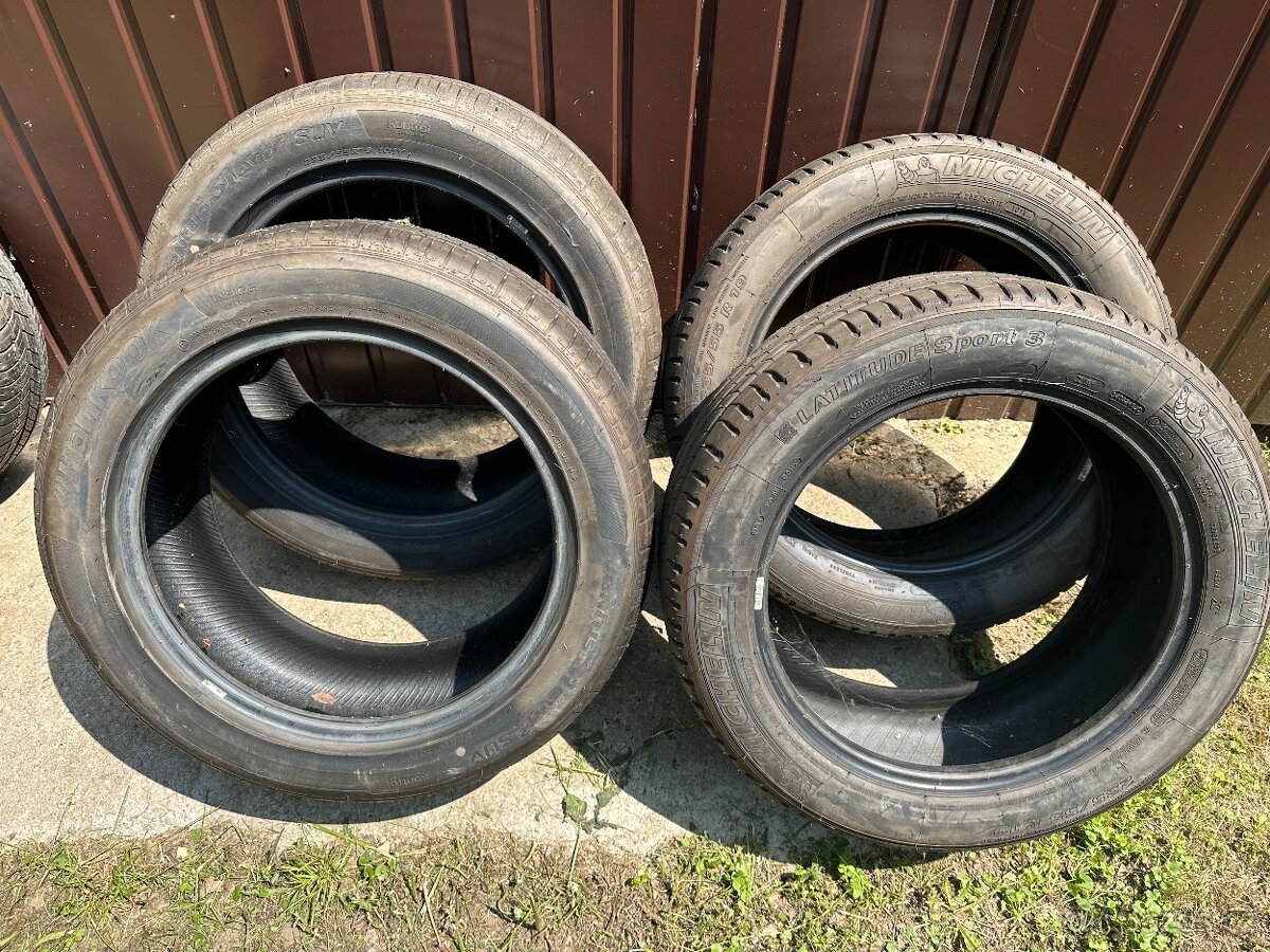 235/55 R19 101V LETNÍ PNEU MICHELIN A HANKOOK TOP