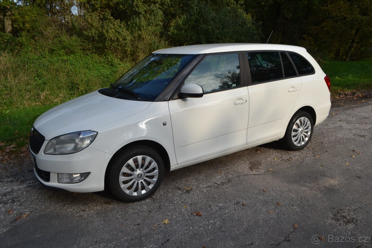 Škoda Fabia combi II 1.6 TDi 66kw/90k. r.v.8/2014, Amb.+,ČR