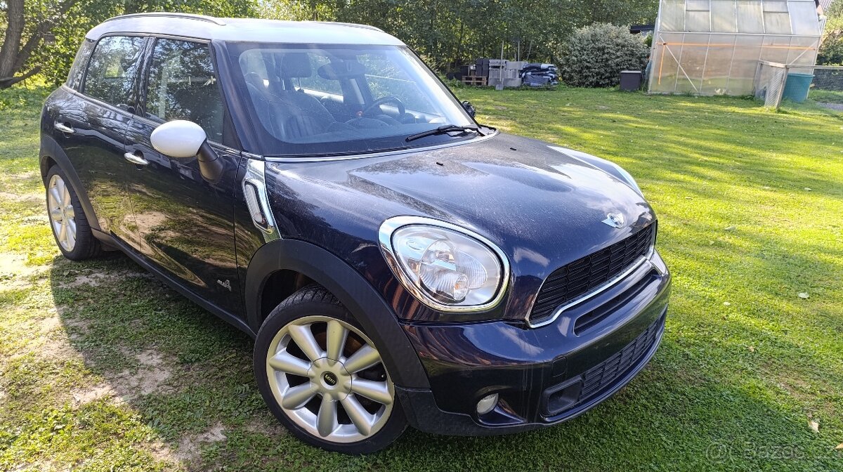 MINI COUNTRYMAN S ALL4 1,6i 135kW,TURBO ,KŮŽE