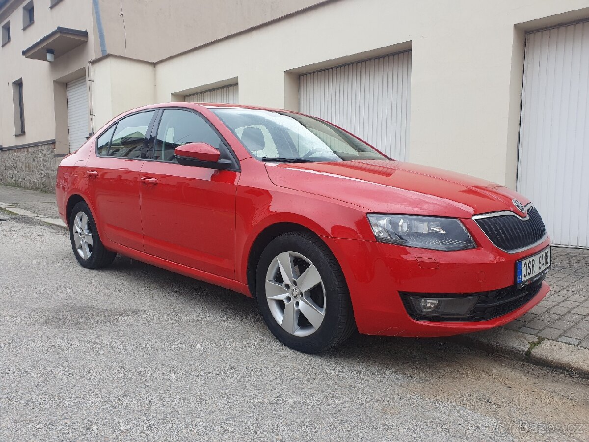 Škoda Octavia sedan 1,6 TDI bi-xenon 85kW 2015