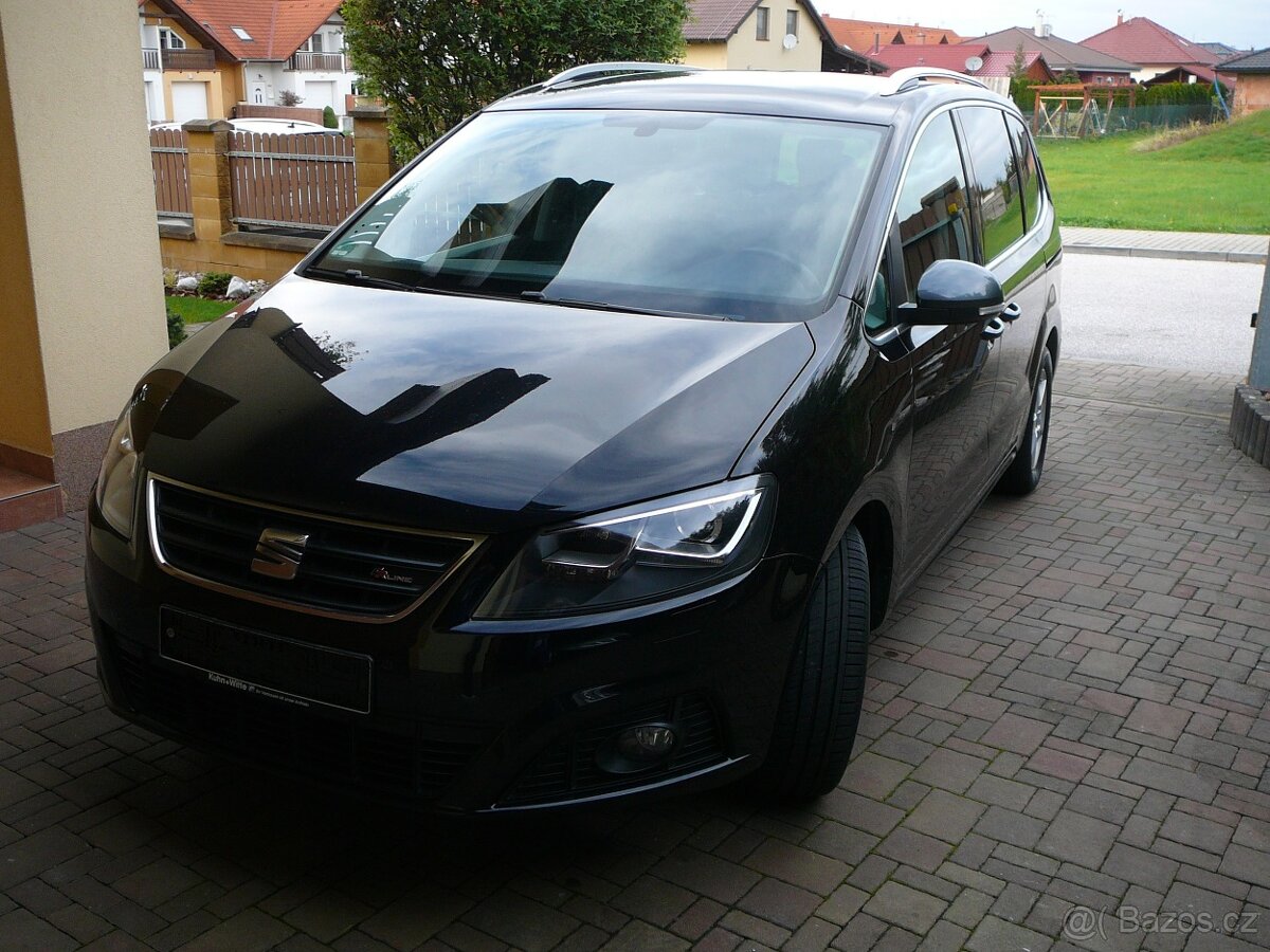 SEAT ALHAMBRA 2,0TDI 110KW FR 7MÍST BI-XENONY NAV KAMERA WEB