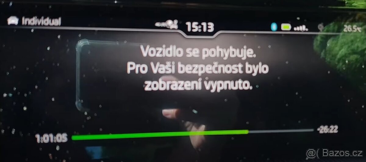 VIM video za jízdy pro koncernové vozy