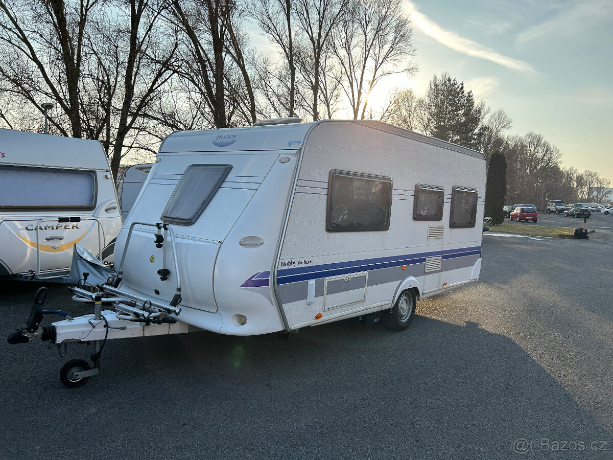 Hobby 460 UFE DeLuxe+mover+předstan, rv 2008