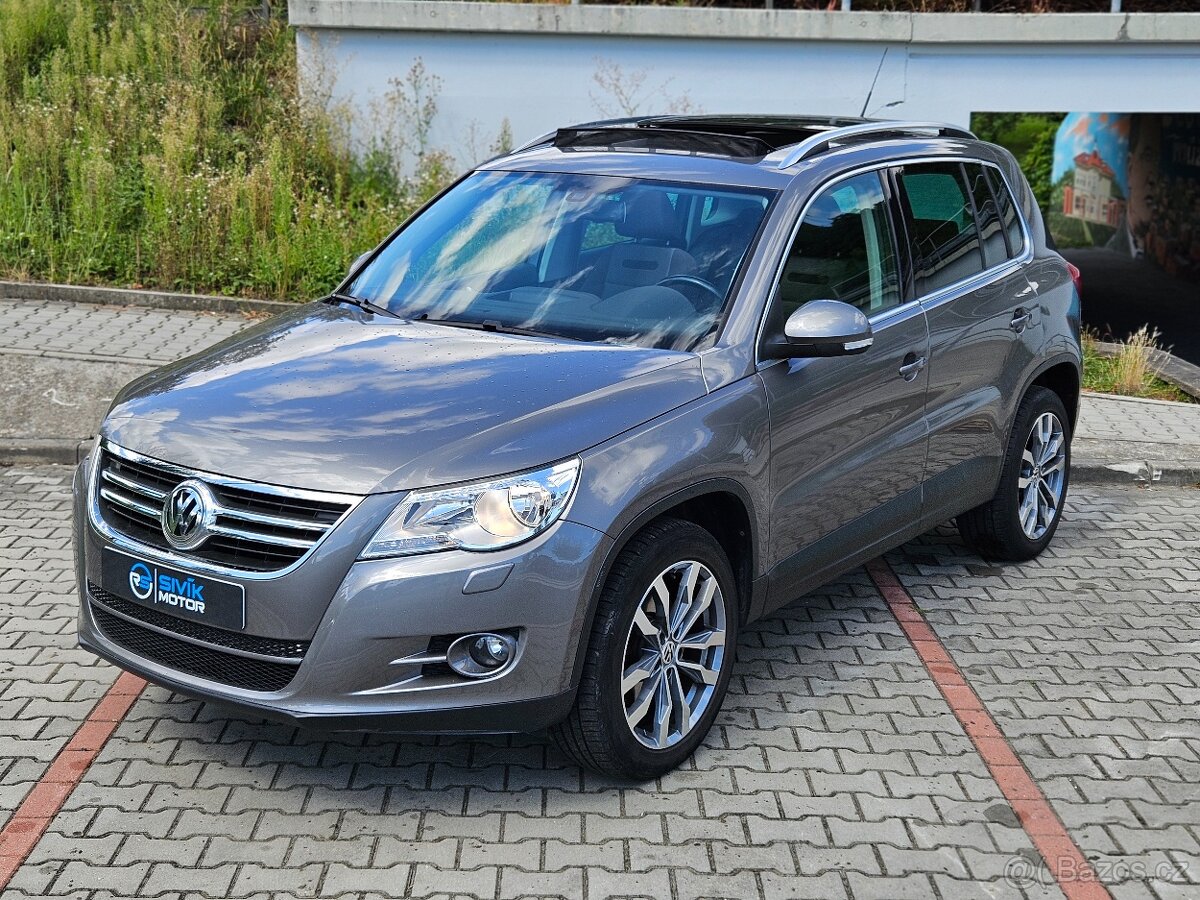 PRODÁNO - VW Tiguan 2.0 TDI 103kW 4Motion PANORAMA TAŽNÉ