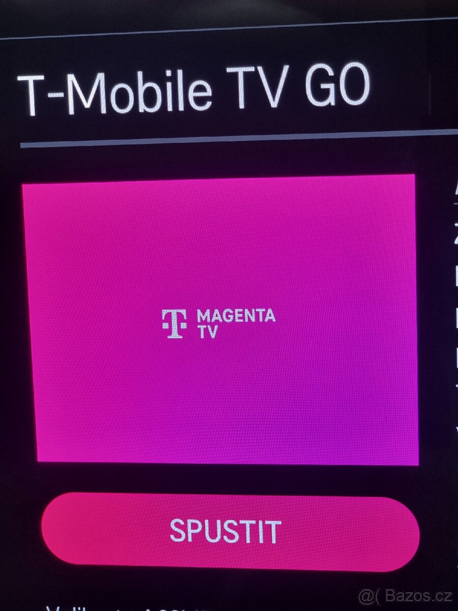 IPTV 175 prog / 117 v HD magenta tv T-mobile CZ